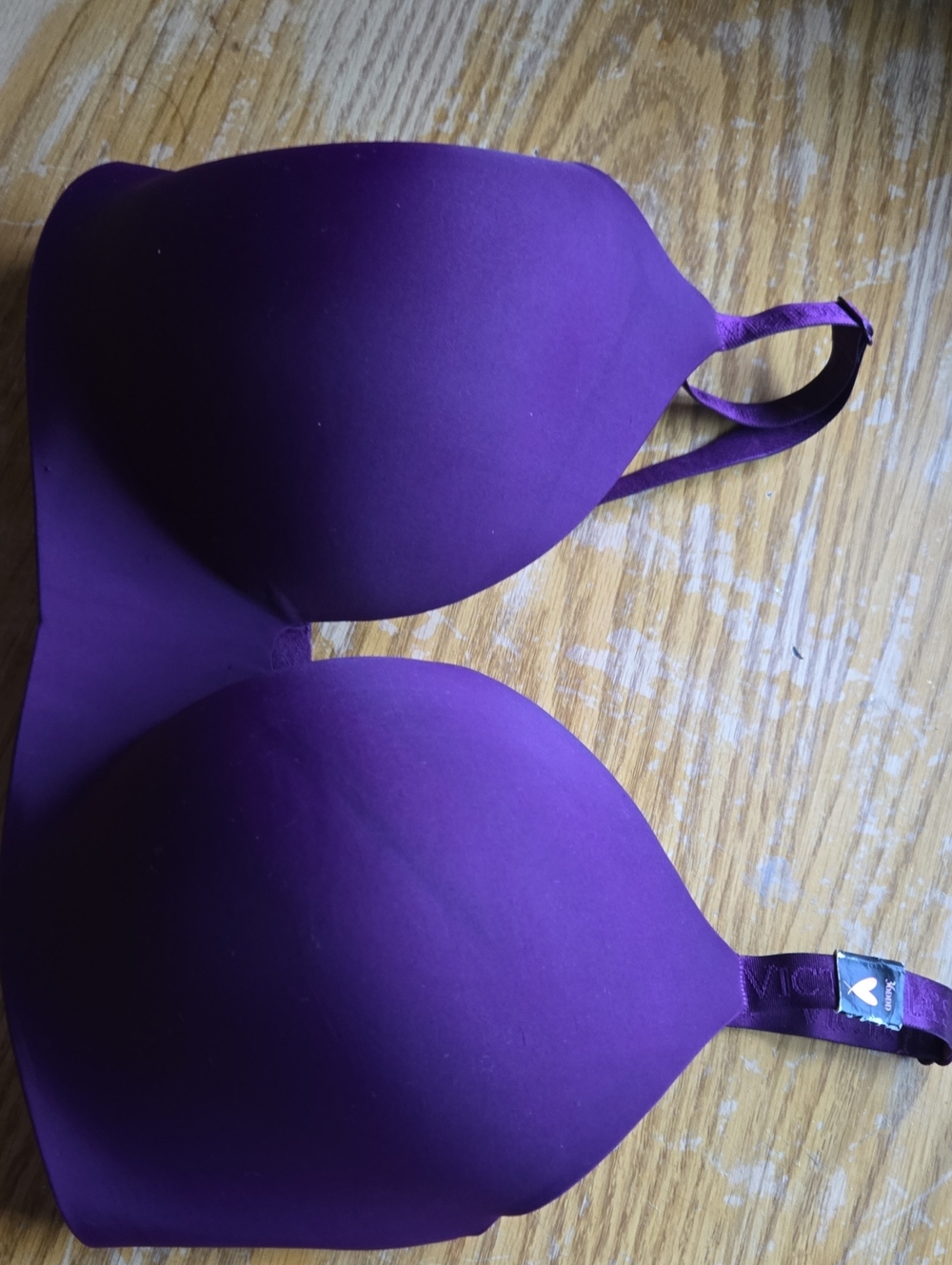 VICTORIA'S SECRET T-SHIRT LIGHTLY LINED WIRELESS BRA SIZE 36DDD - Picture 5 of 8
